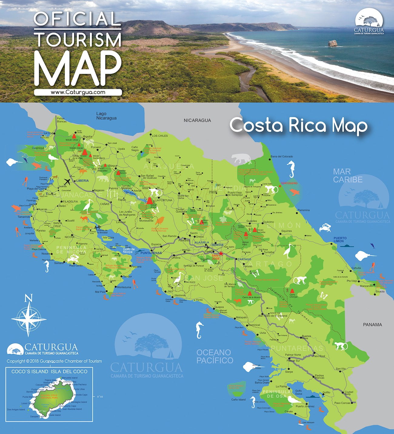 Mapa CostaRica Caturgua 2018 web
